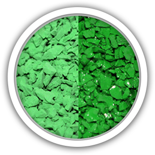 Бесшовное наливное покрытие "Cпортматик Ярко-зелёный"